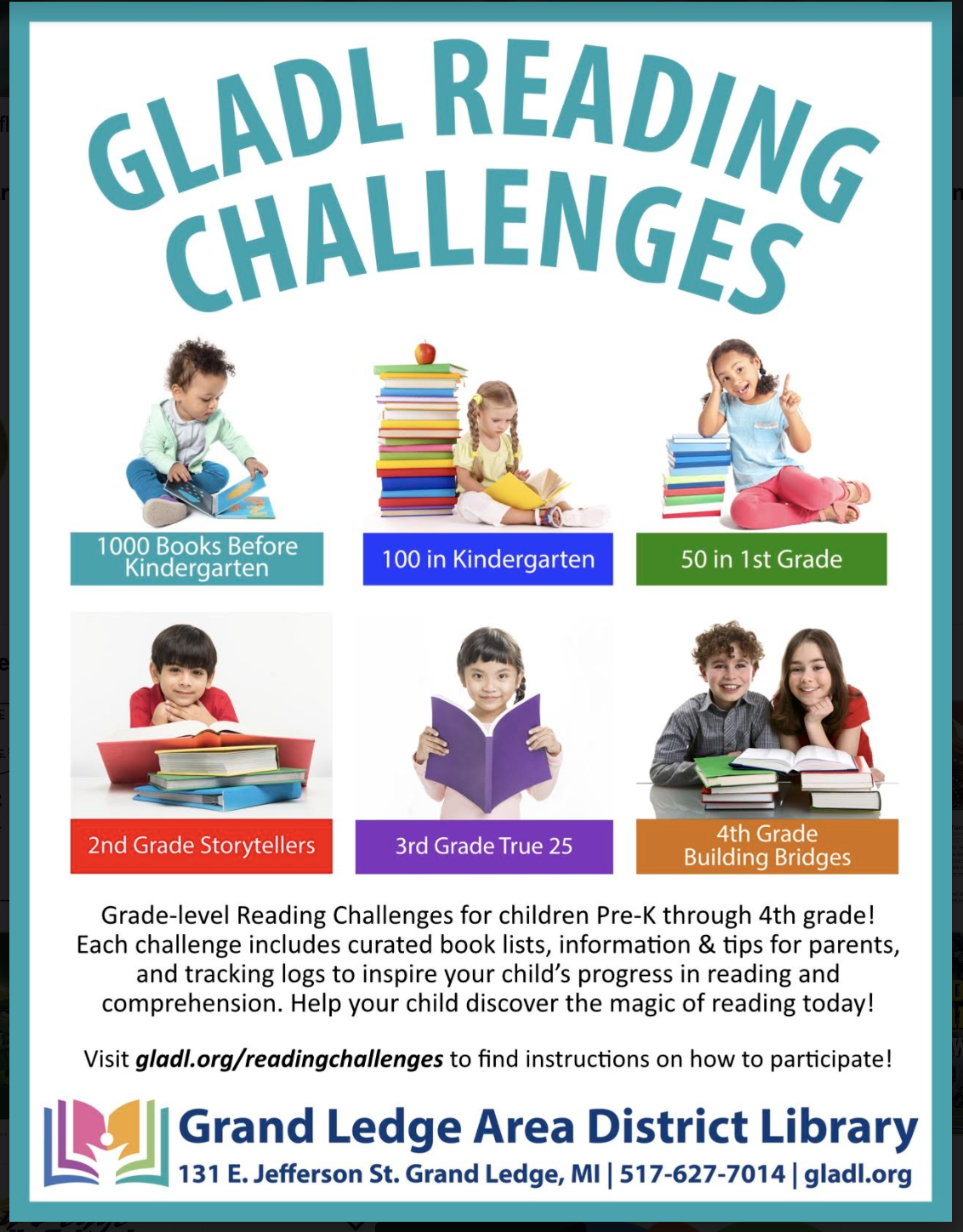 GLADL Reading Challenge