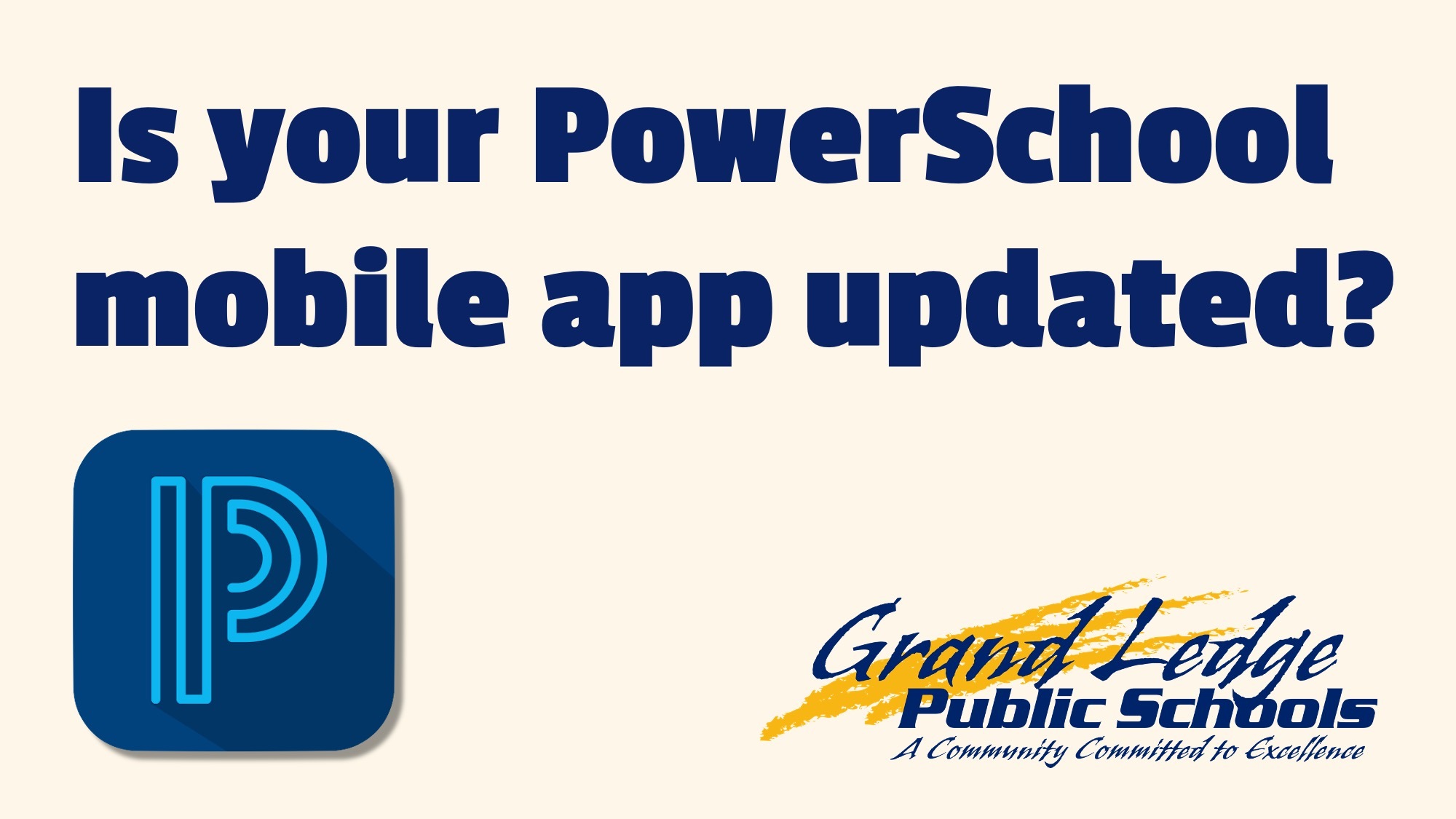 Is your PowerSchool app updated?