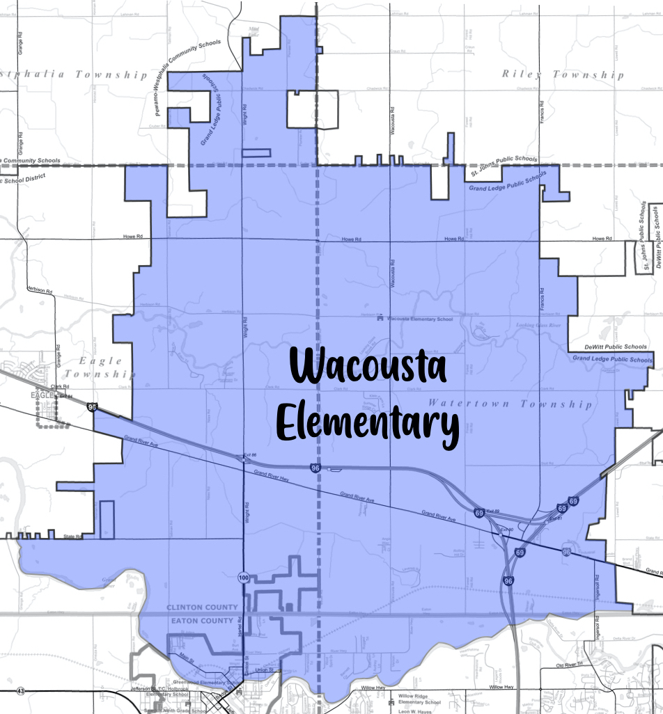 Wacousta 2021-2022 Attendance Area