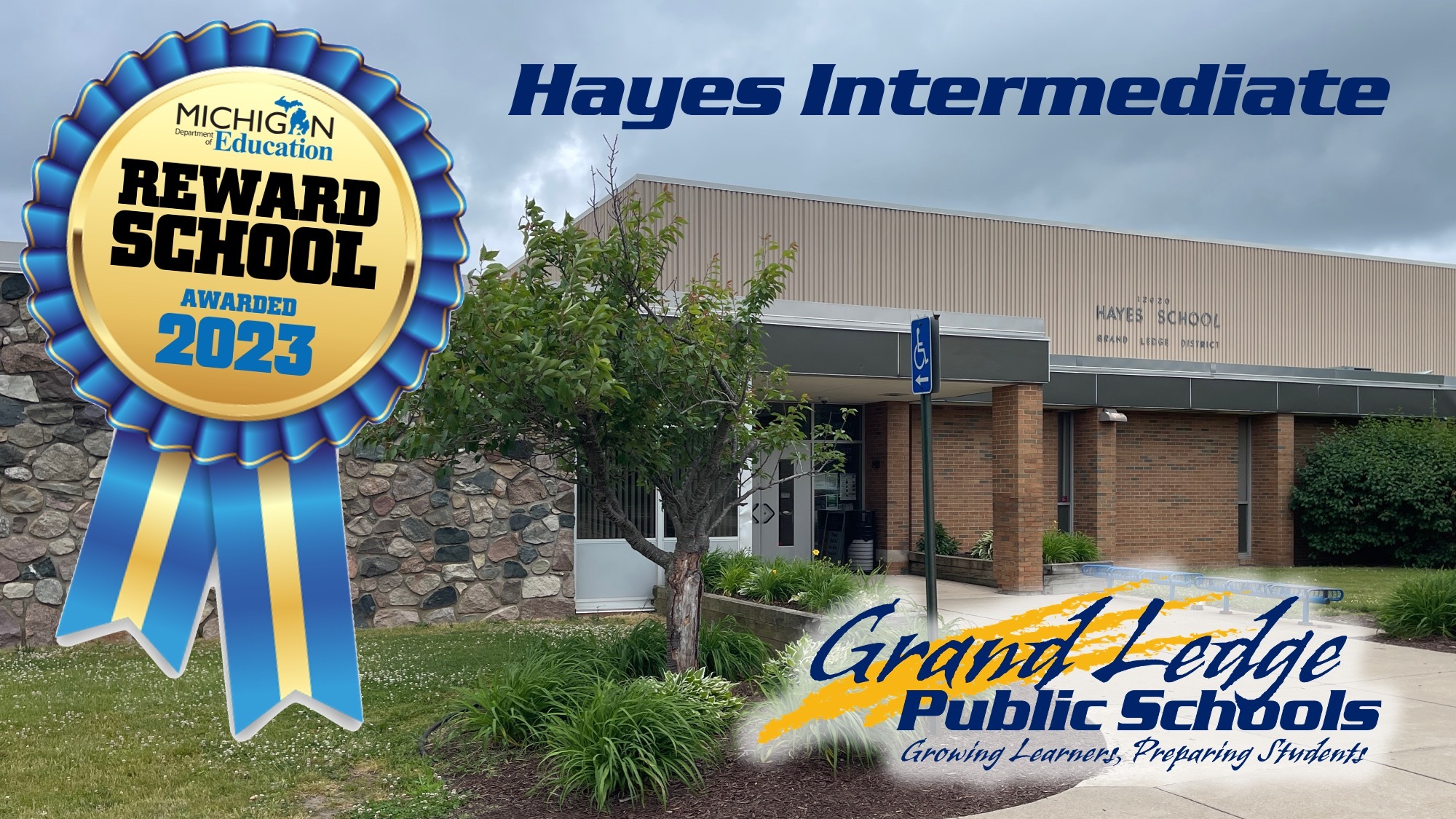 Hayes Intermediate is a Reward School