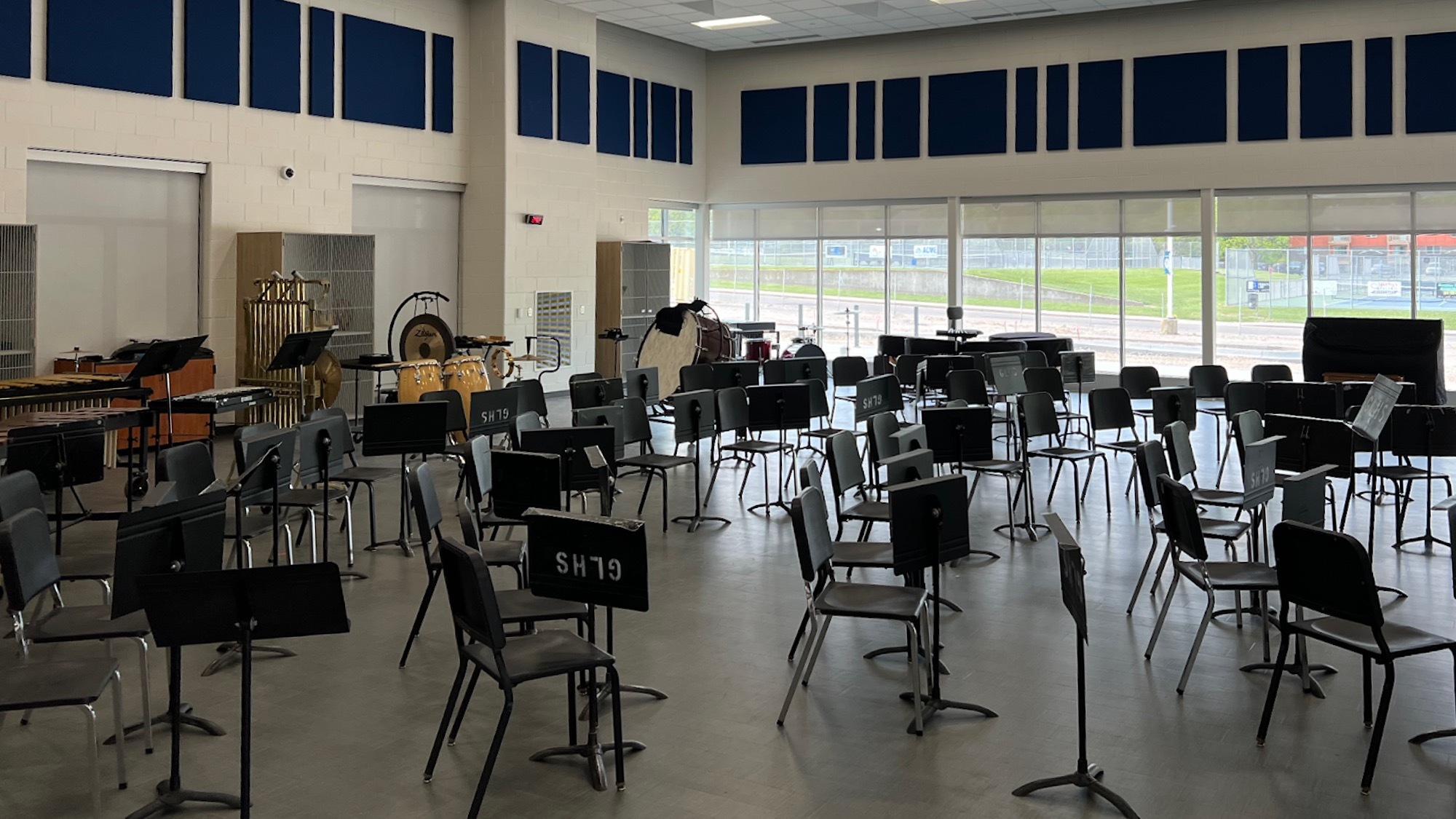 New GLHS Band Room