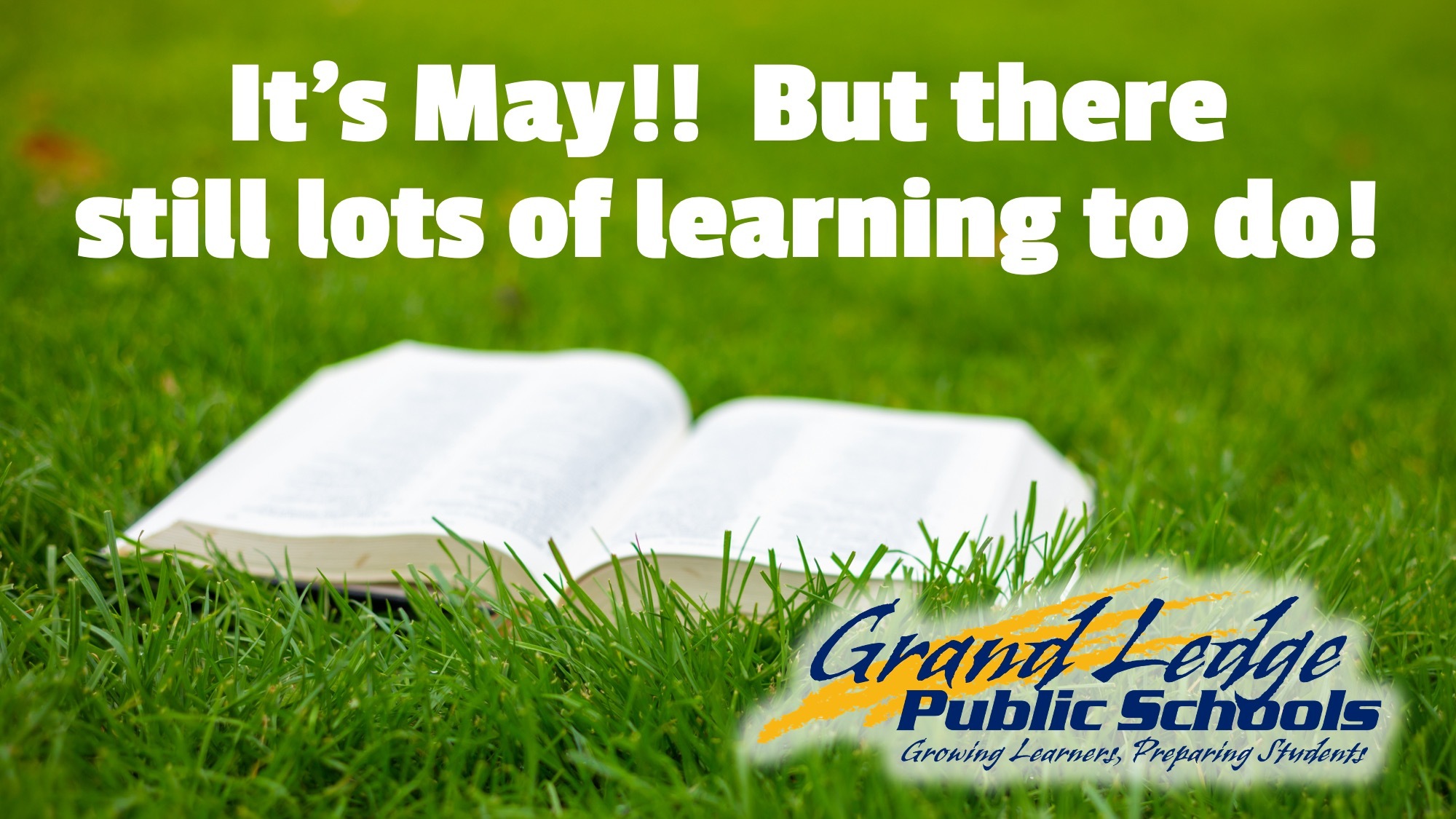 It's May!! But there still lots of learning to do!