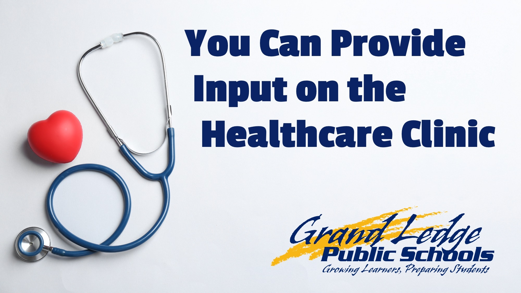 You Can Provide Input on the Healthcare Clinic