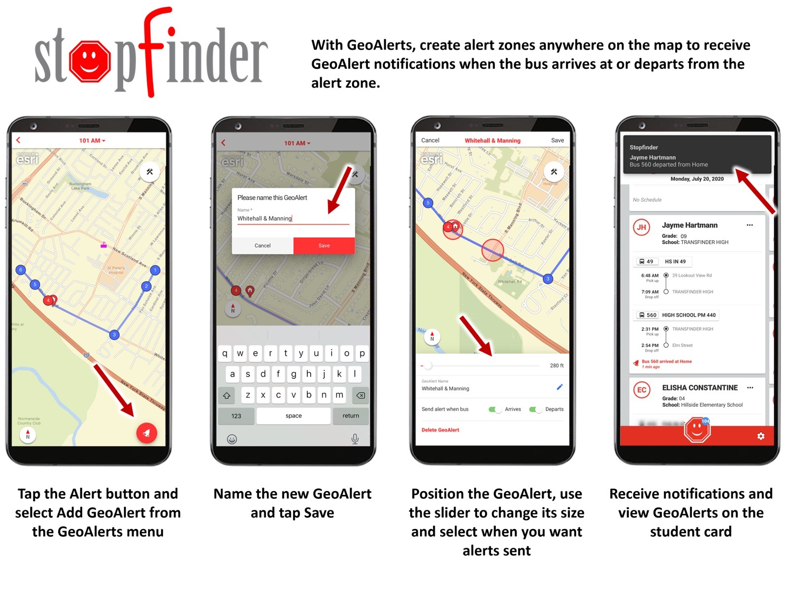 stopfinder quick start guide - page 2