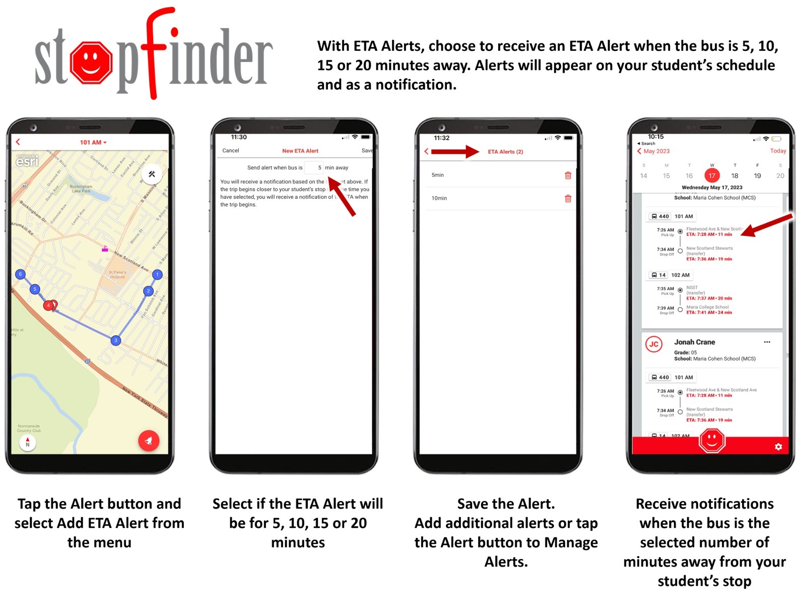 stopfinder quick start guide - page 3